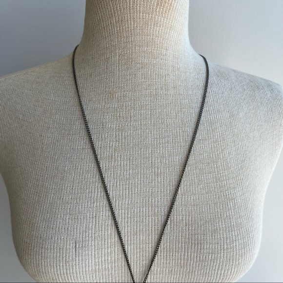 Faux Ivory Boho Tooth Necklace - Picture 3 of 8
